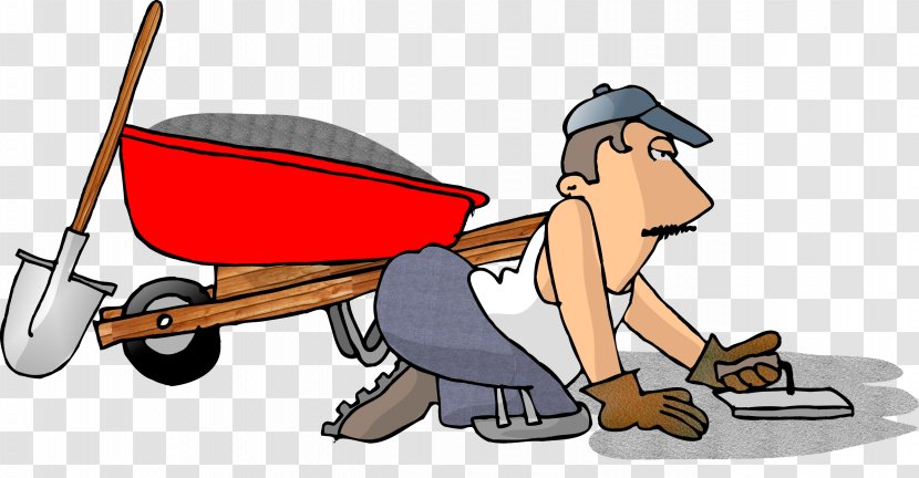 Cement Mixers Concrete Finisher Clip Art - Headgear Transparent PNG