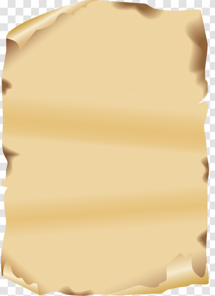Paper Scroll Clip Art - Album - Ripped Transparent PNG