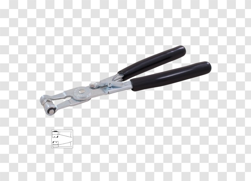 Diagonal Pliers Needle-nose Locking Tool - Household Hardware Transparent PNG