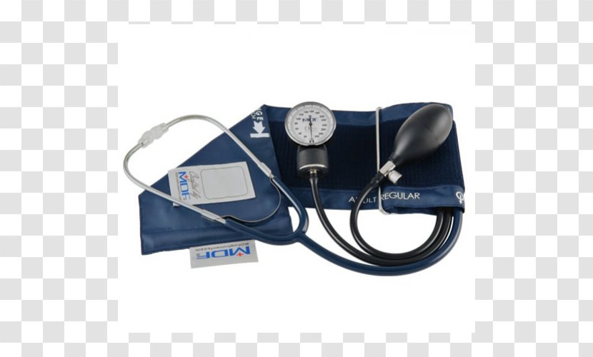 Sphygmomanometer Stethoscope Blood Pressure Measurement Cardiology - Health Transparent PNG