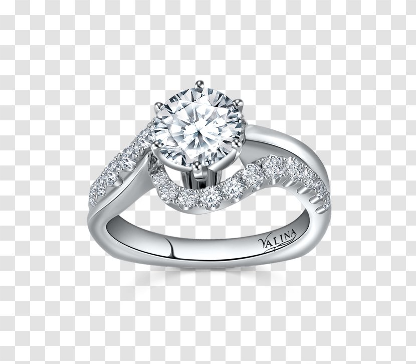 Diamond Cut Princess Wedding Ring - Gemstone Transparent PNG