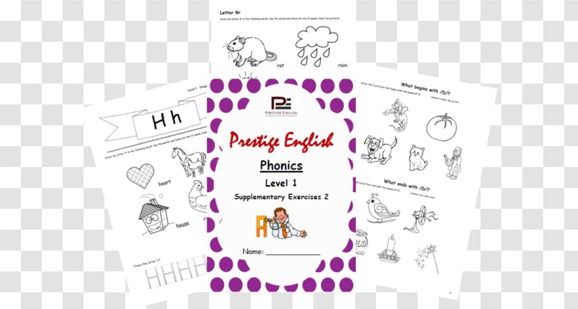 1st Phonics Workbook Vocabulary - Book Transparent PNG