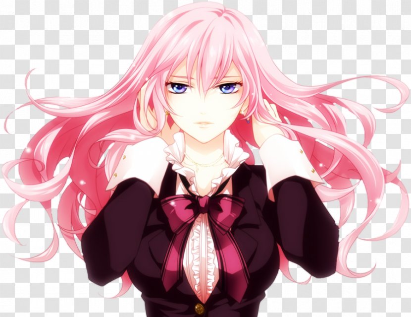 Megurine Luka Vocaloid Hatsune Miku Sasuke Uchiha Desktop Wallpaper - Heart - Pink Hair Transparent PNG