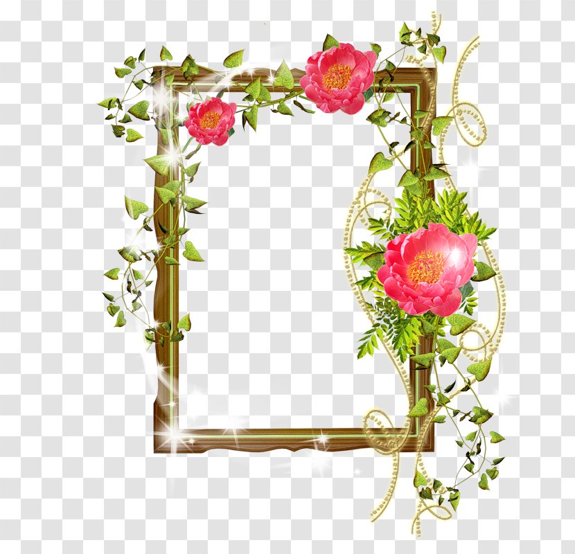 Desktop Wallpaper Picture Frames - Floral Design - Wedding Background Word Transparent PNG