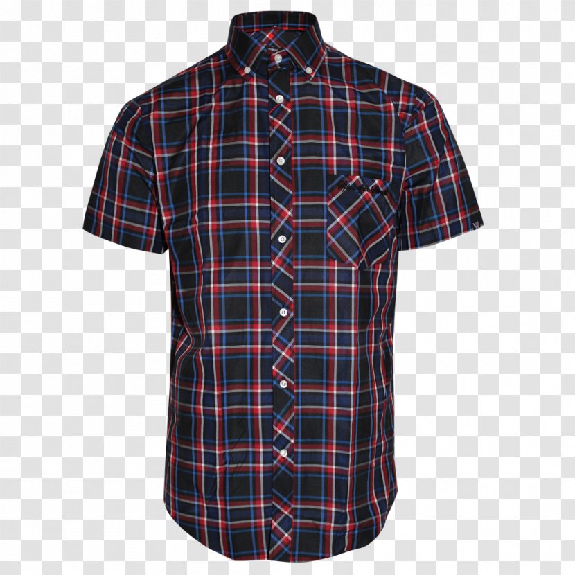 T-shirt Tartan Fred Perry Sleeve Transparent PNG