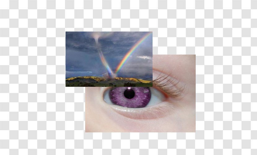 Rainbow Eye Tornado Nature Mutation Transparent PNG