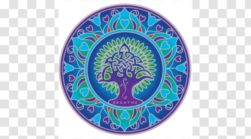 Earth Mandala Sticker Window Tibetan Buddhism - Glass Transparent PNG