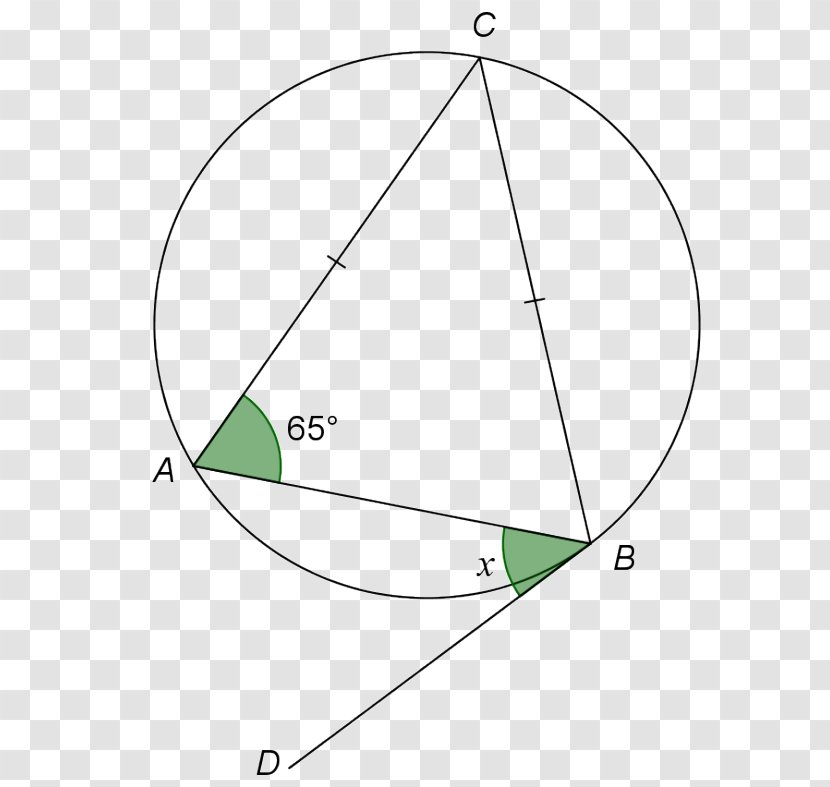 Triangle Point Circle Mathematics - Geometry - Angle Transparent PNG