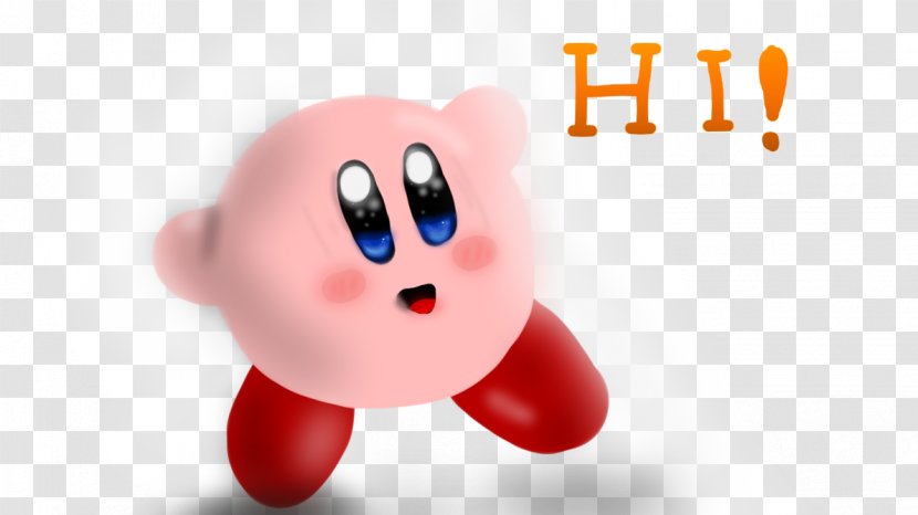 Kirby Drawing Hawaii Wario - Cartoon Transparent PNG