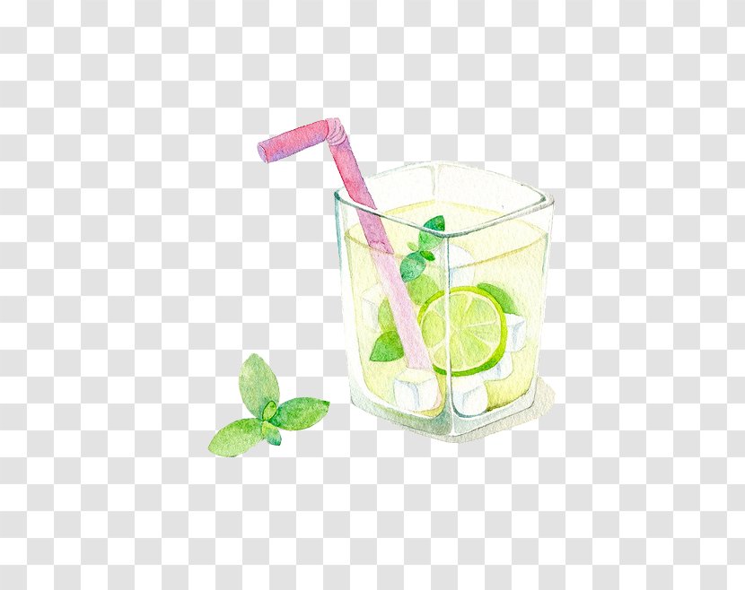 Caipirinha Juice Soft Drink Mojito Lemonade - Lemon Lime Transparent PNG