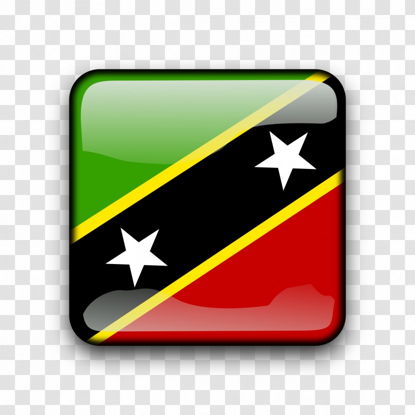 Flag Of Saint Kitts And Nevis Vector Graphics Illustration Clip Art - Street - Kn Transparent PNG