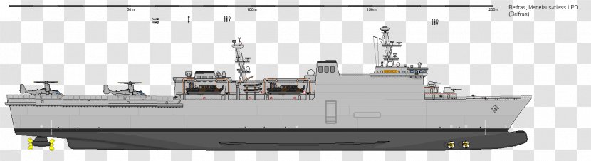 Heavy Cruiser Guided Missile Destroyer Amphibious Warfare Ship Frigate Assault - E Boat - Light Aircraft Transparent PNG