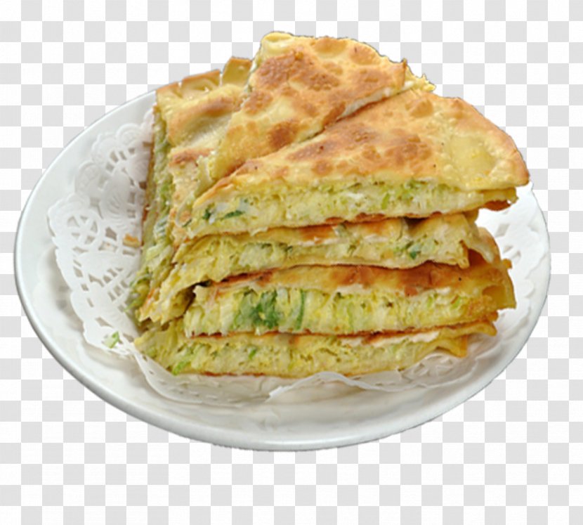 Jeon Omelette Murtabak Vegetarian Cuisine Breakfast - Chicken Egg - Green Onion Omelet Transparent PNG