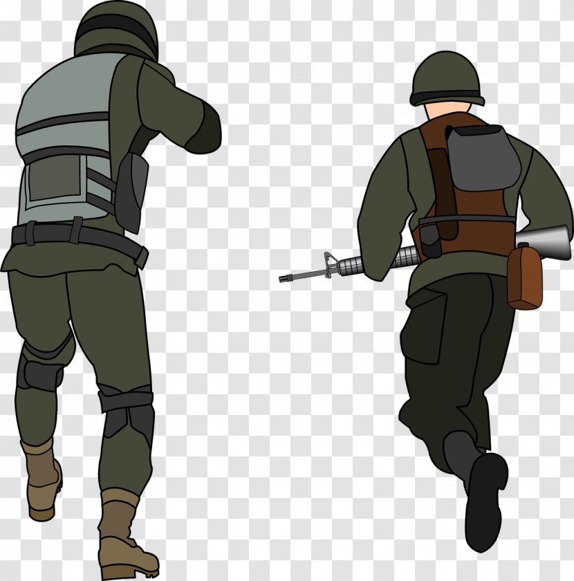 Soldier Army Infantry Clip Art - Personal Protective Equipment Transparent PNG