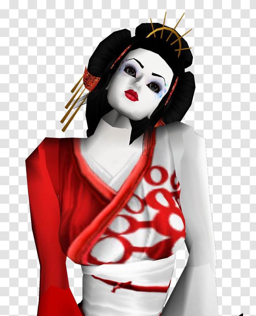 Geisha Clip Art - Illustration - Picture Transparent PNG