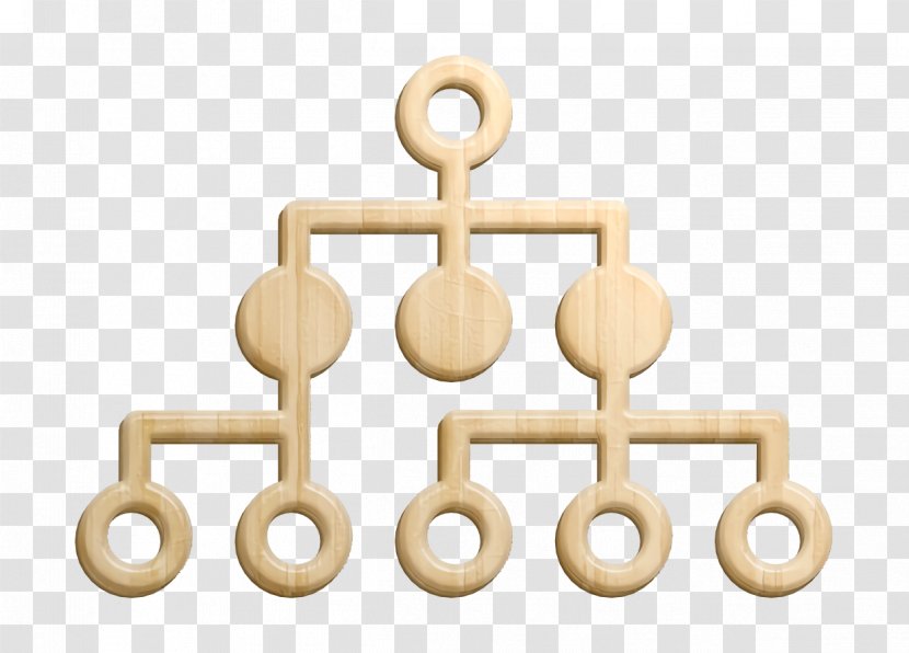 Business Set Icon Group Networking - Metal - Brass Transparent PNG