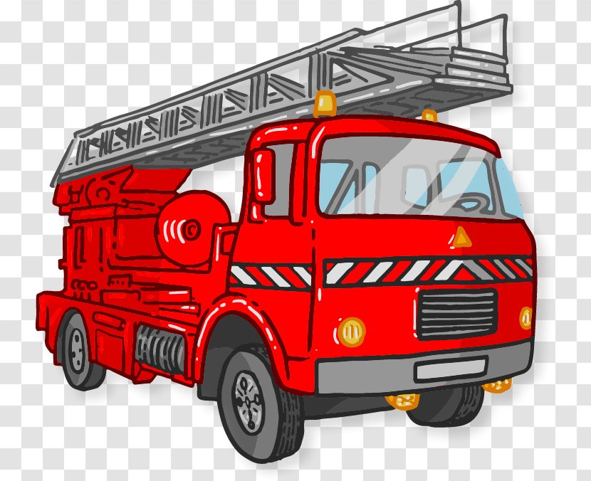 Firefighting Fire Engine Firefighter Station Ambulance - Emergency Vehicle - Bombero Transparent PNG