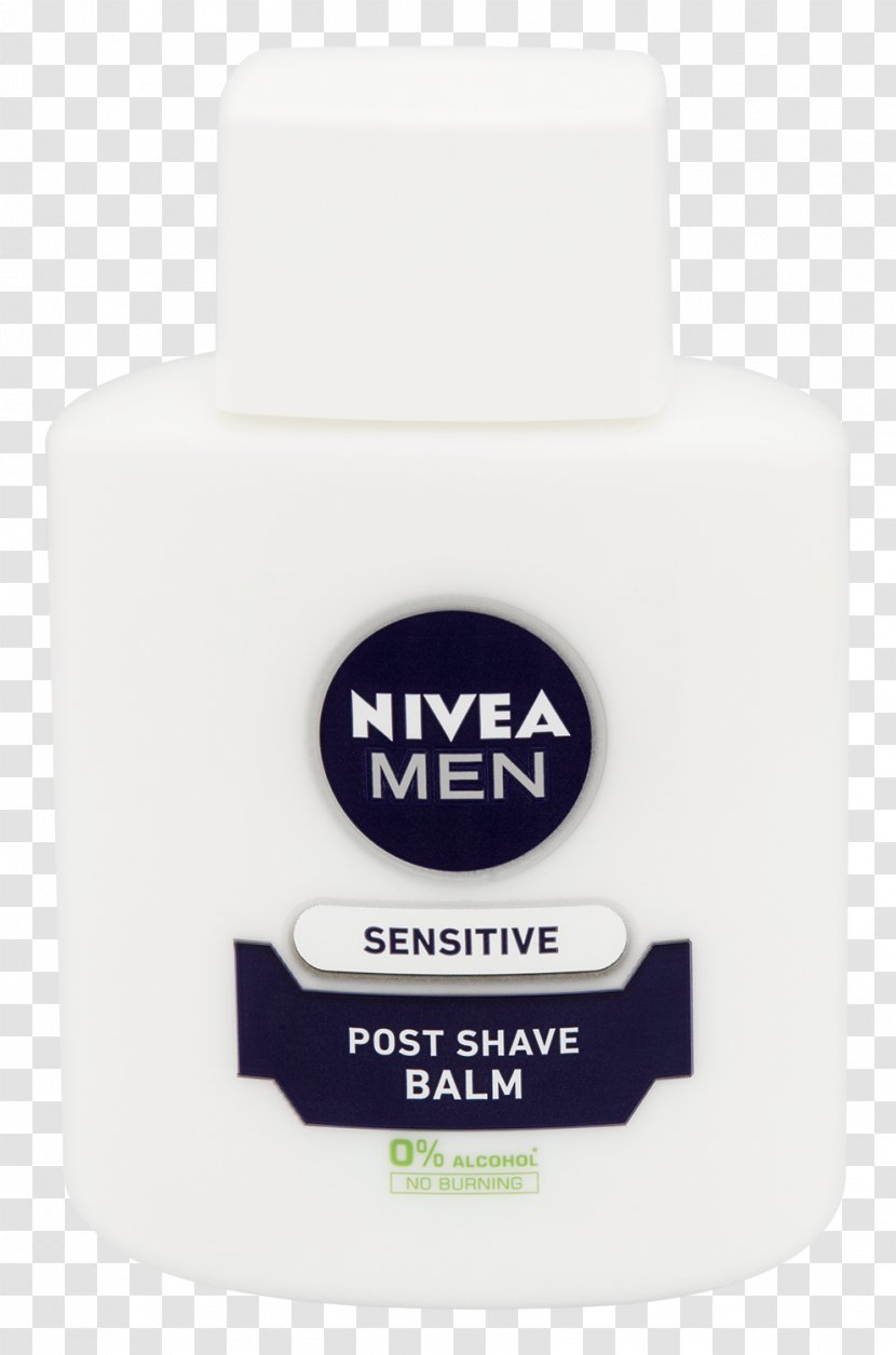 Lip Balm Aftershave Lotion NIVEA MEN Sensitive Moisturiser - Moisturizer - Shaving Man Transparent PNG