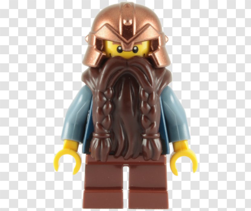 Lego Minifigures The Hobbit Castle - Brown Beard Transparent PNG
