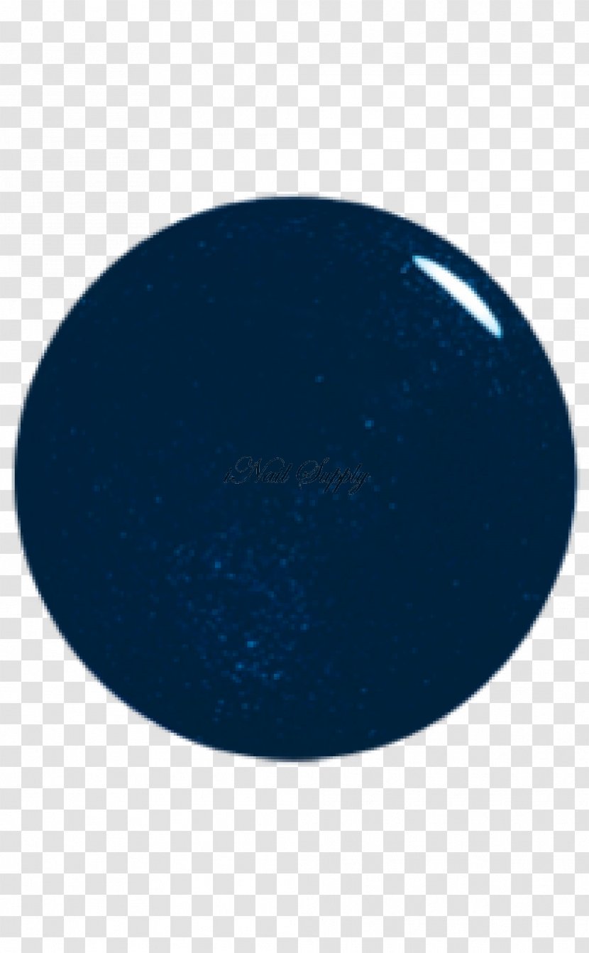 Cobalt Blue Electric Circle Transparent PNG