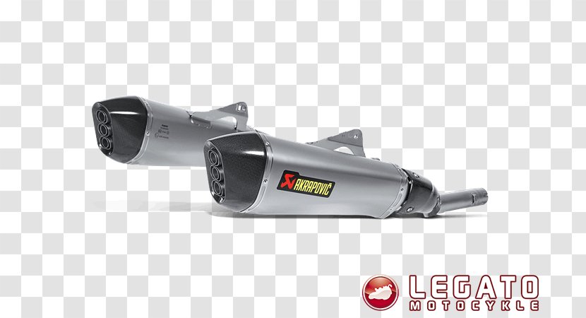 Exhaust System BMW K1600 Motorcycle Components Akrapovič - Bmw Transparent PNG