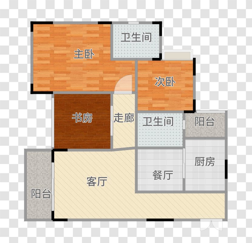 Floor Plan Product Design Square Meter Brand - Huxing Transparent PNG