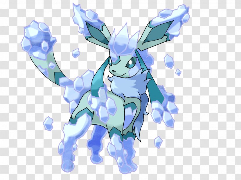 Glaceon Pokémon Eevee Leafeon DeviantArt - Flower - Pokemon Transparent PNG