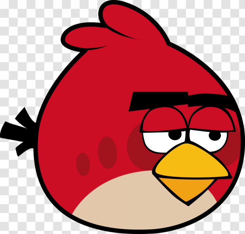Angry Birds Rovio Entertainment Image Clip Art - Red - Brave Bird Transparent PNG