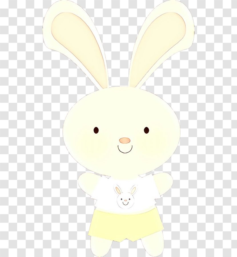 Easter Bunny Hare Whiskers Illustration Cartoon - Yellow Transparent PNG