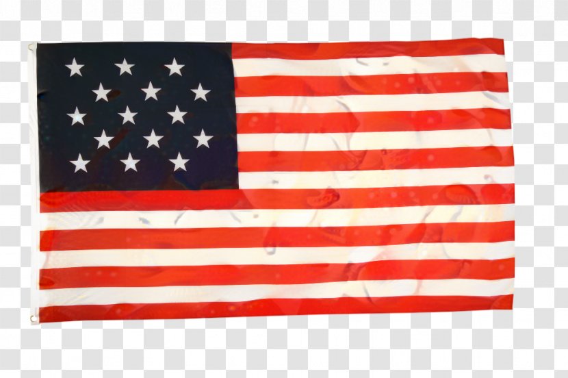 Fourth Of July Background - Flag The United States - Rectangle Linens Transparent PNG