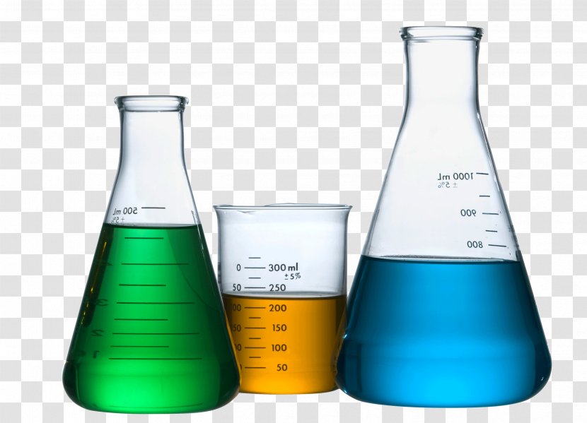 Beaker Chemistry Glass Laboratory Flasks - Retort Stand Transparent PNG