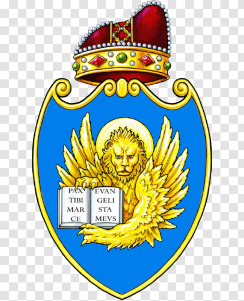 Republic Of Venice Doge's Palace Coat Arms Padua Crest - Venezia Transparent PNG