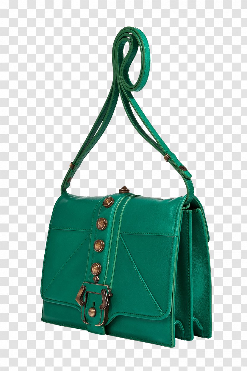 Teal Handbag Leather Messenger Bags Turquoise - Bag Transparent PNG