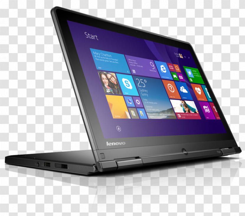 Laptop ThinkPad Yoga 2-in-1 PC Intel Core Atom - Multimedia Transparent PNG