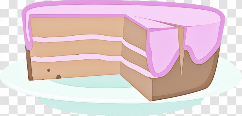 Pink Neapolitan Ice Cream Table Transparent PNG