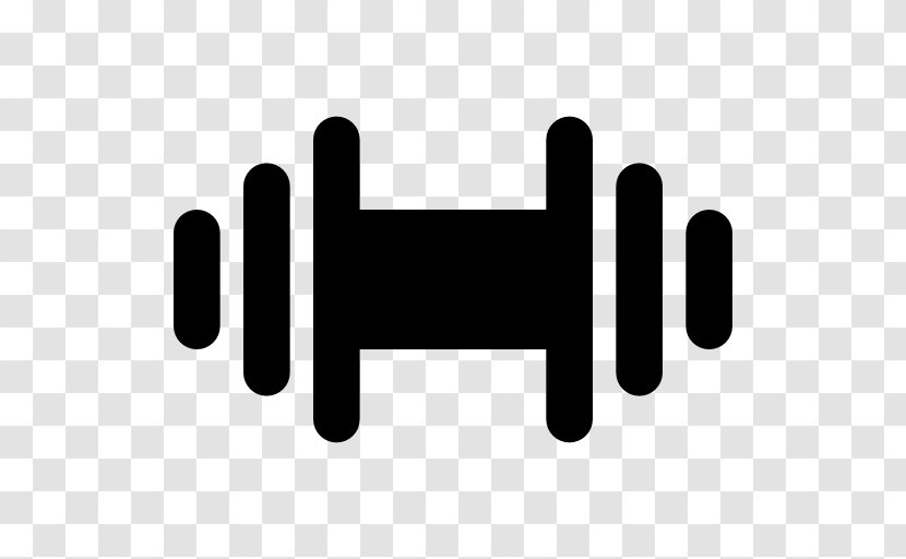 Logo Brand Hotel - Dumbbell Icon Transparent PNG