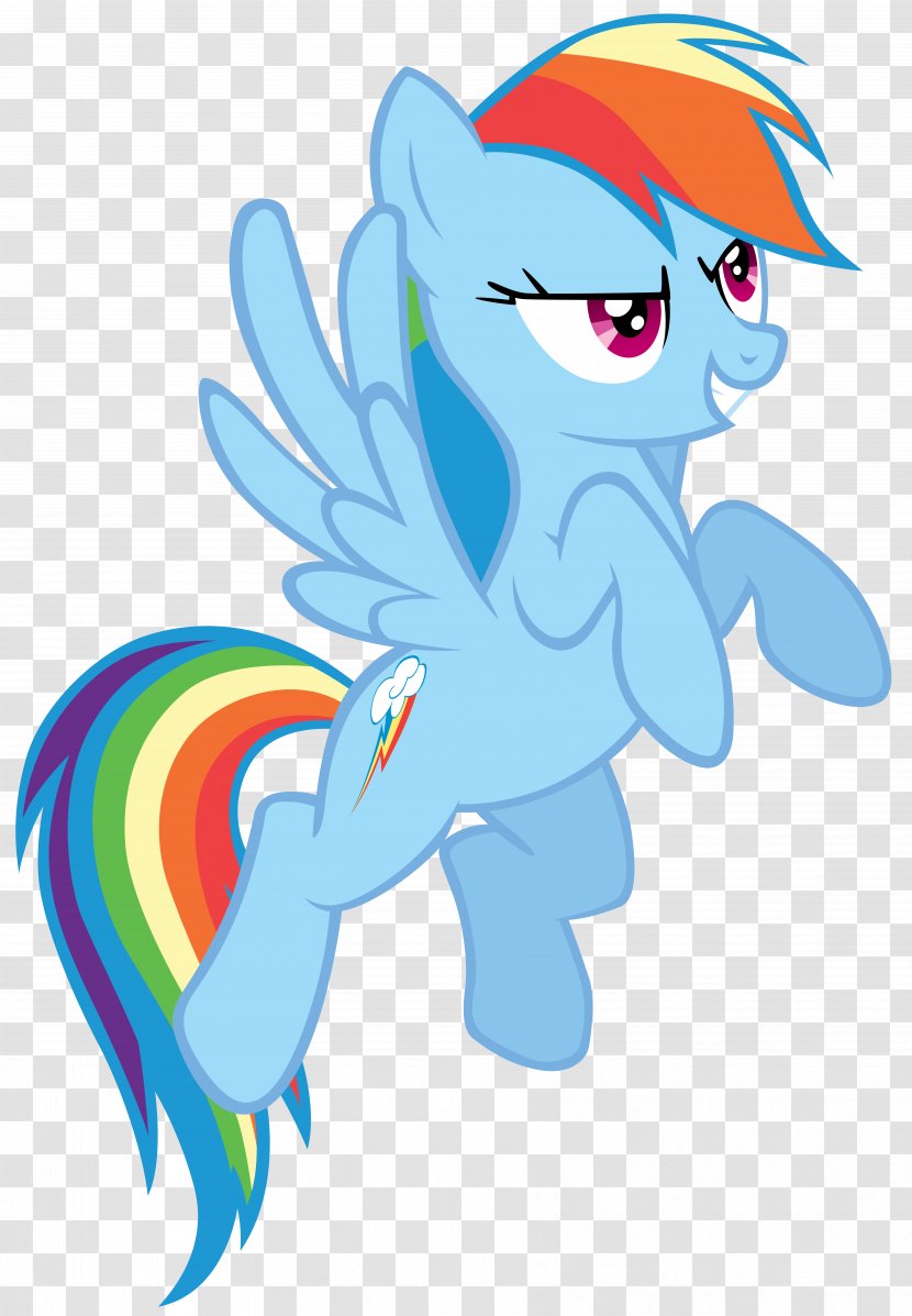 Rainbow Dash Rarity Pony - Heart - Pegasus Transparent PNG