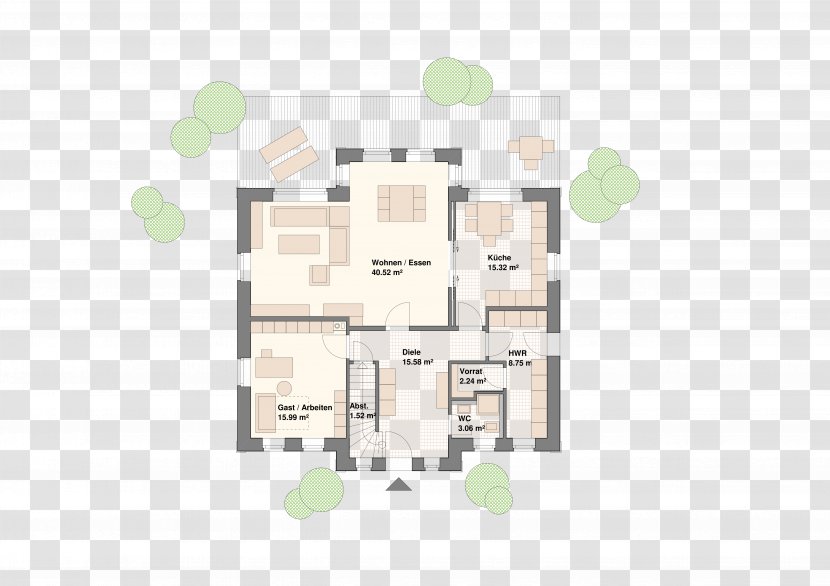 Floor Plan House Property - Schematic Transparent PNG