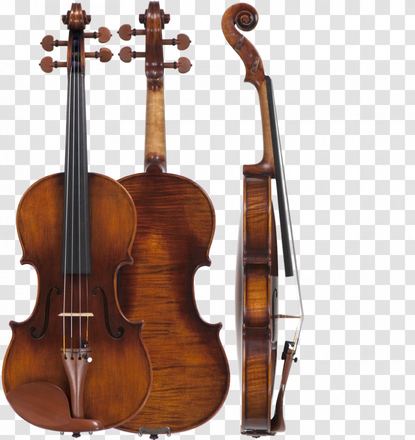 Violin Family Stradivarius Musical Instruments Cello - Bow Transparent PNG