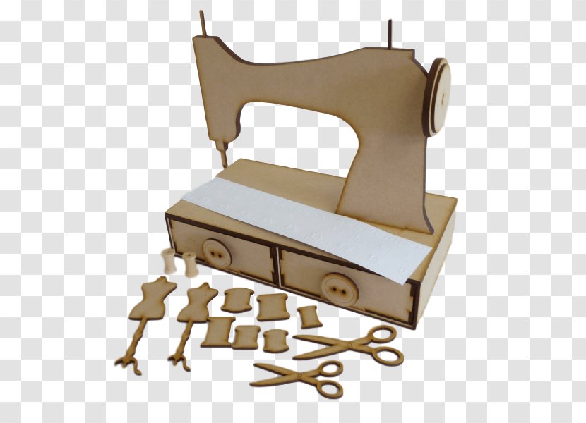 Sewing Machines Box Drawer - Furniture - Wooden Ruler Transparent PNG