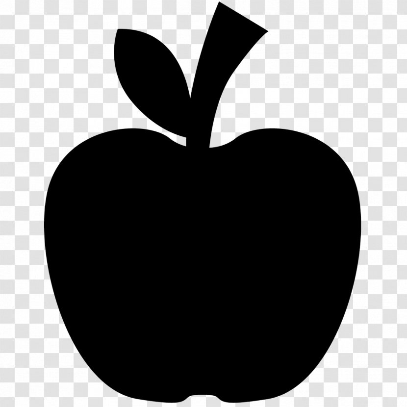 Clip Art Vector Graphics Image Apple Silhouette - Drawing Transparent PNG