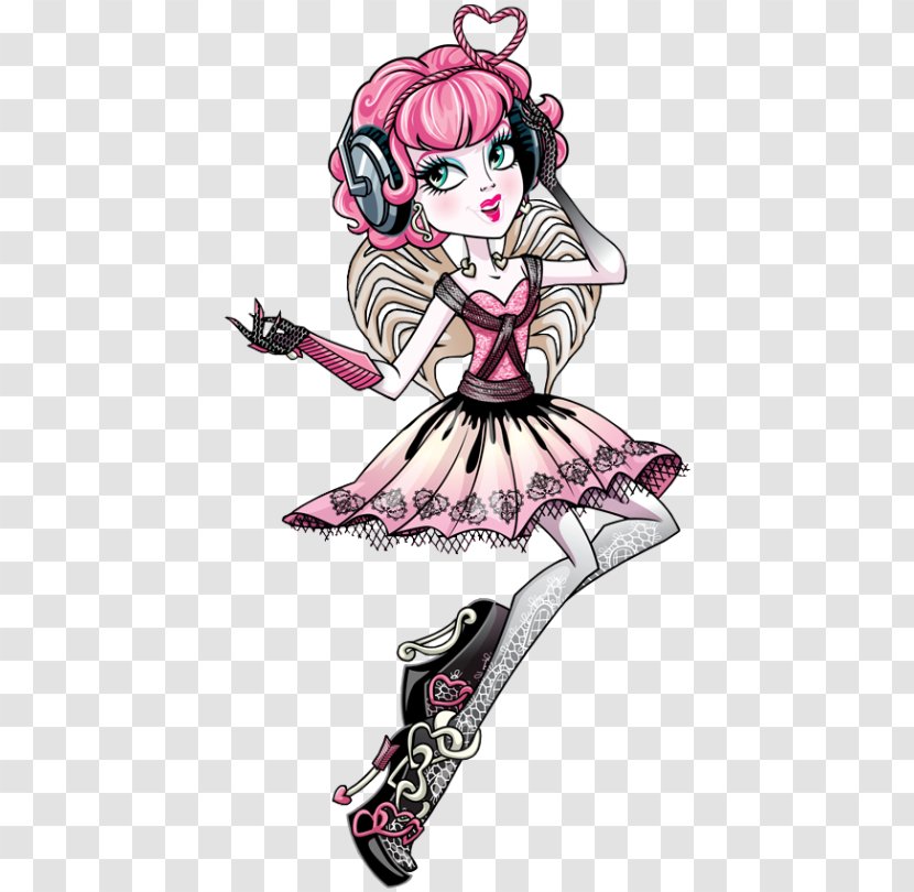 C.A. Cupid Monster High Doll Ever After - Silhouette Transparent PNG
