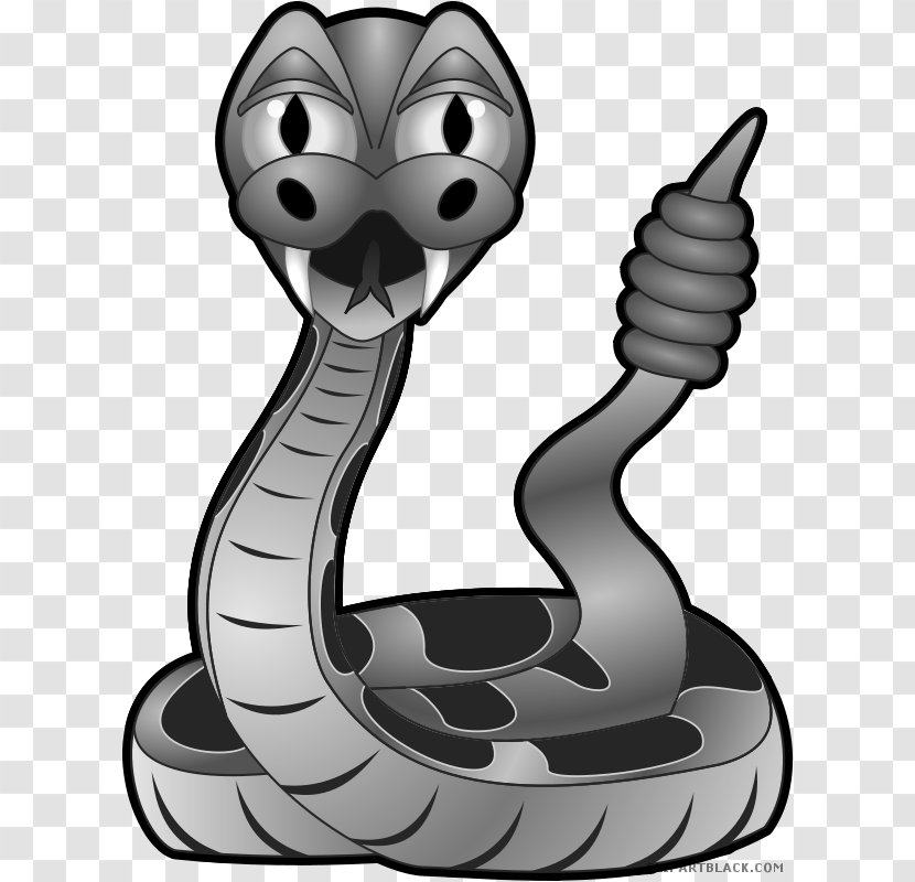 Snakes Vipers Reptile Clip Art Rattlesnake - Carnivoran - Cow Snake Transparent PNG