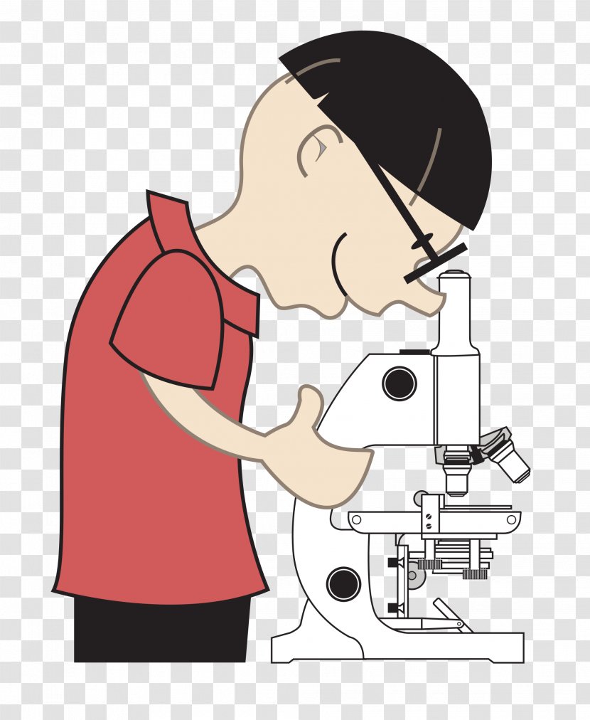 Science Scientist Microscope Laboratory Clip Art - Heart Transparent PNG