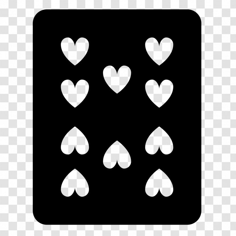 Spades Font - Microsoft - Heart Card Transparent PNG