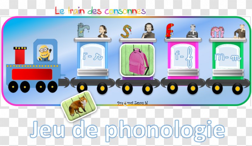 Train Consonant Dys- Game École Maternelle - Grande Section Transparent PNG