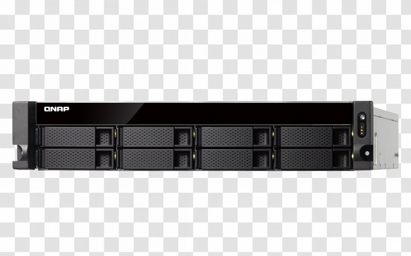 QNAP TS-831XU Network Storage Systems NAS TS-463U-RP Server - Qnap Ts853burp - SATA 6Gb/s TS-853BU-RPElevation Transparent PNG