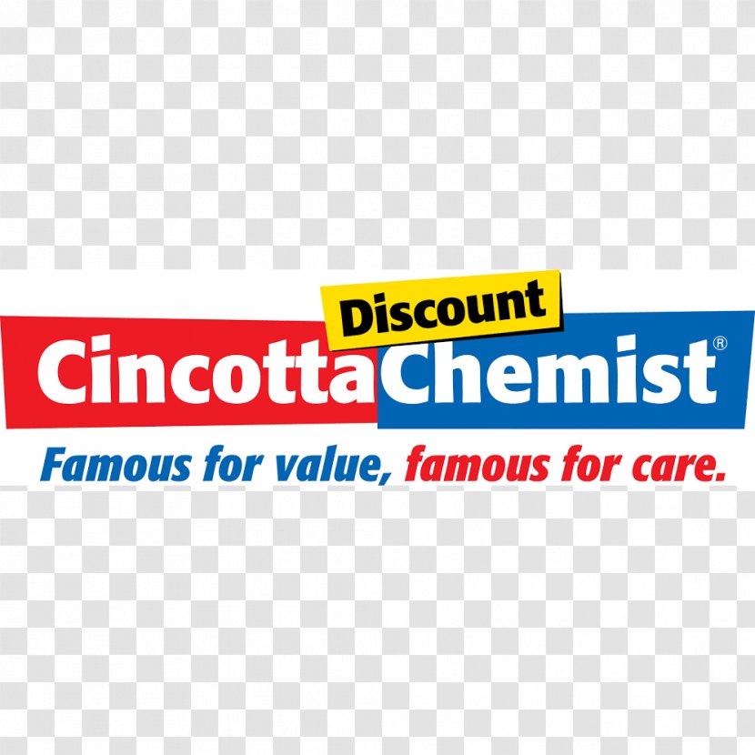 Cincotta Discount Chemist Merrylands Brand Logo Pharmacist - Area - Warehouse Transparent PNG