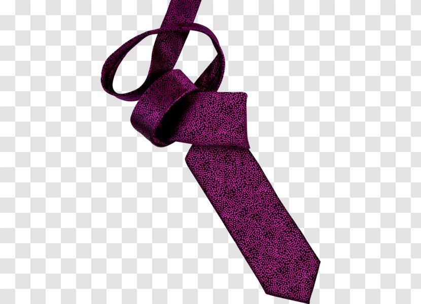 Necktie Purple - Magenta - Falling Petal Transparent PNG