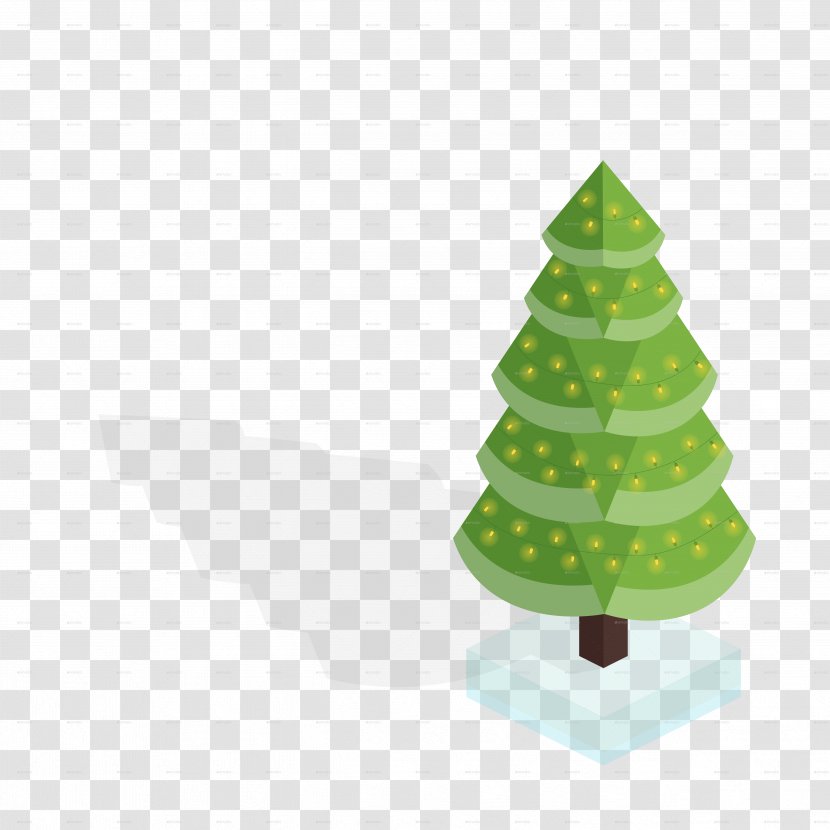 Christmas Tree Ornament Decoration New Year - Fir Transparent PNG
